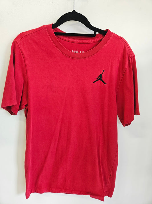 AIR JORDAN COTTON T SHIRT RED SIZE S