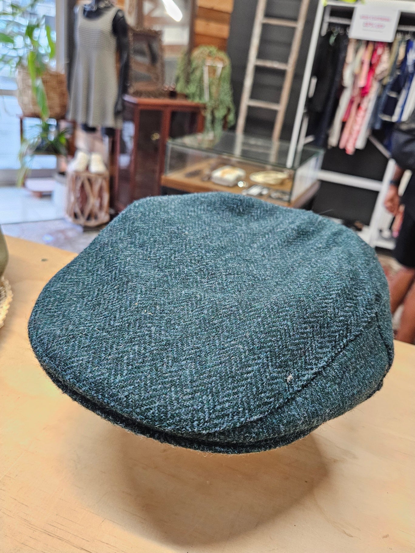 EWM WOOL CHEESECUTTER HAT TEAL SIZE M