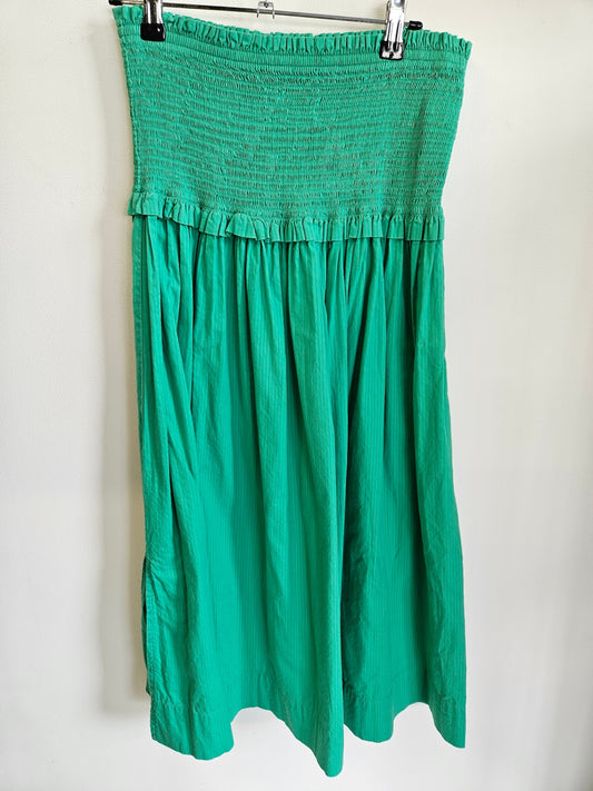 STELLA + GEMMA COTTON SKIRT GREEN SIZE 8