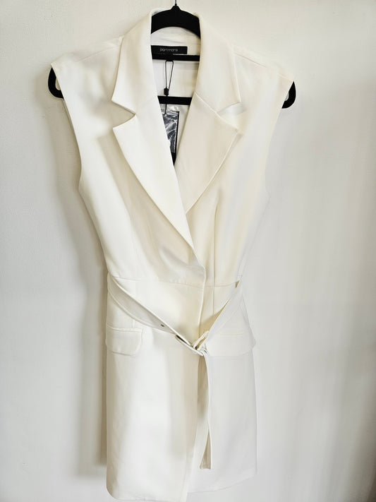 PORTMANS DRESS CREAM SIZE 6