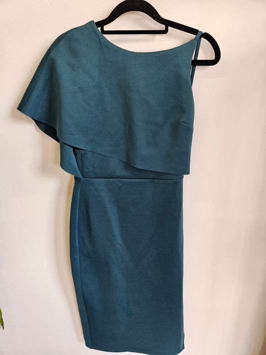 ASOS FORMAL DRESS TEAL SIZE 6