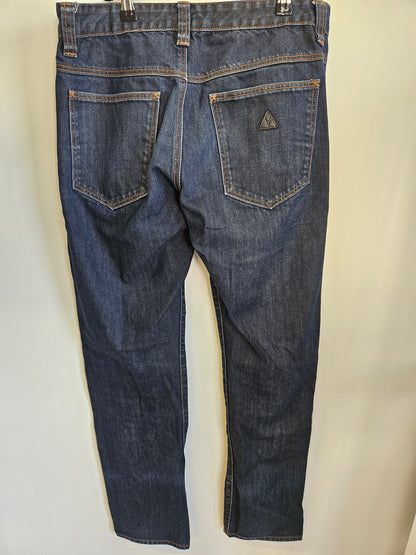A BRAND DENIM JEANS DARK BLUE SIZE 30