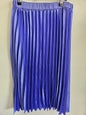 ASOS PLEATED MIDI SKIRT PURPLE SIZE S