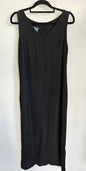JEAN JONES RAYON DRESS BLACK SIZE M