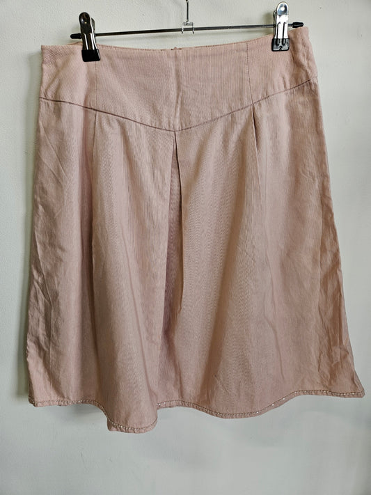 NOA NOA COTTON SKIRT PALE PINK SIZE M