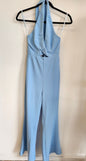 HERE COMES THE SUN HALTER PANTSUIT BABY BLUE SIZE 10