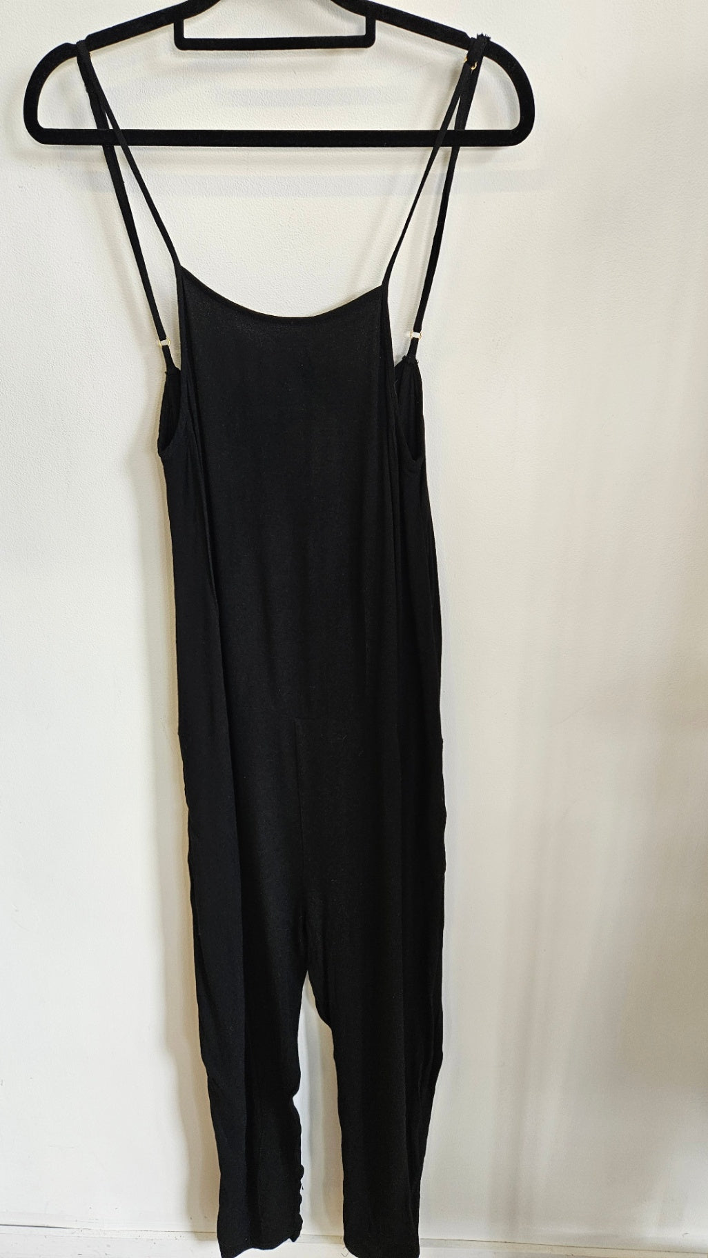 COMMONERS CHIFFON PANTSUIT BLACK SIZE 12