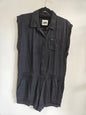 LEE COTTON SHORTALL BLACK SIZE 10