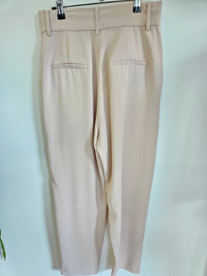 ATMOS&HERE POLYESTER PANTS BEIGE SIZE 10