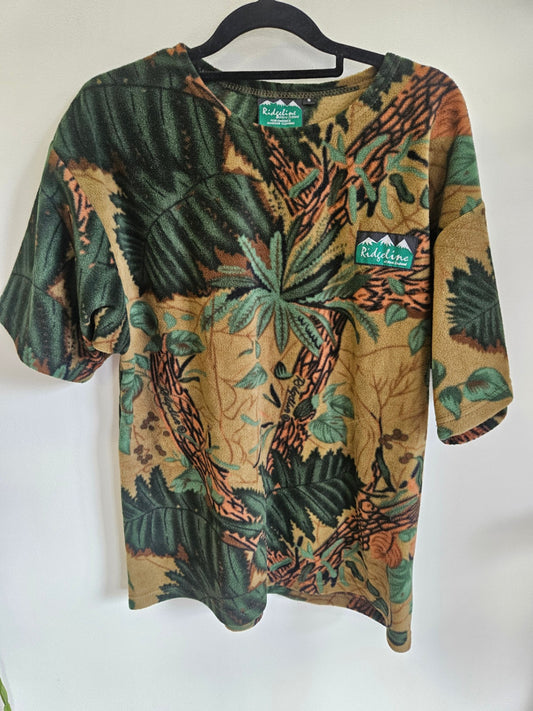 RIDGELINE FLEECE SHIRT KHAKI NATIVE SIZE S