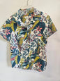 MAC & ELLIE COTTON SHIRT WHITE TROPICAL SIZE 7