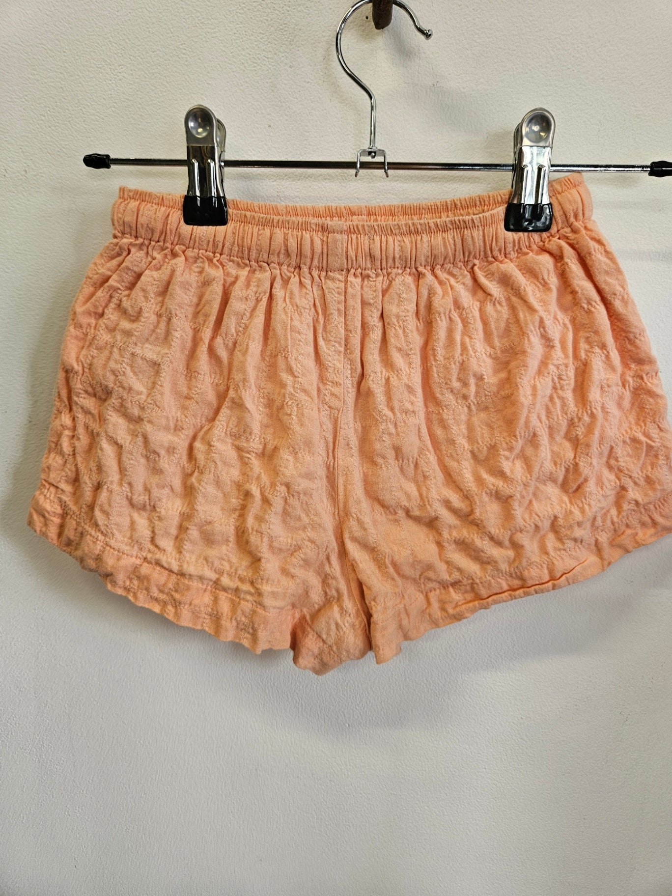SEED COTTON SHORTS PEACH SIZE 4Y