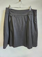 CUE VISCOSE ACETATE SKIRT BLACK SIZE 12