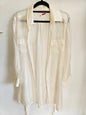 TABLE EIGHT LYOCELL SHIRT CREAM SIZE 14