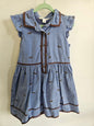 JANIE AND JACK CHAMBRAY DRESS BLUE HORSE SIZE 5Y