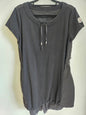 MONCLER COTTON DRESS BLACK SIZE S