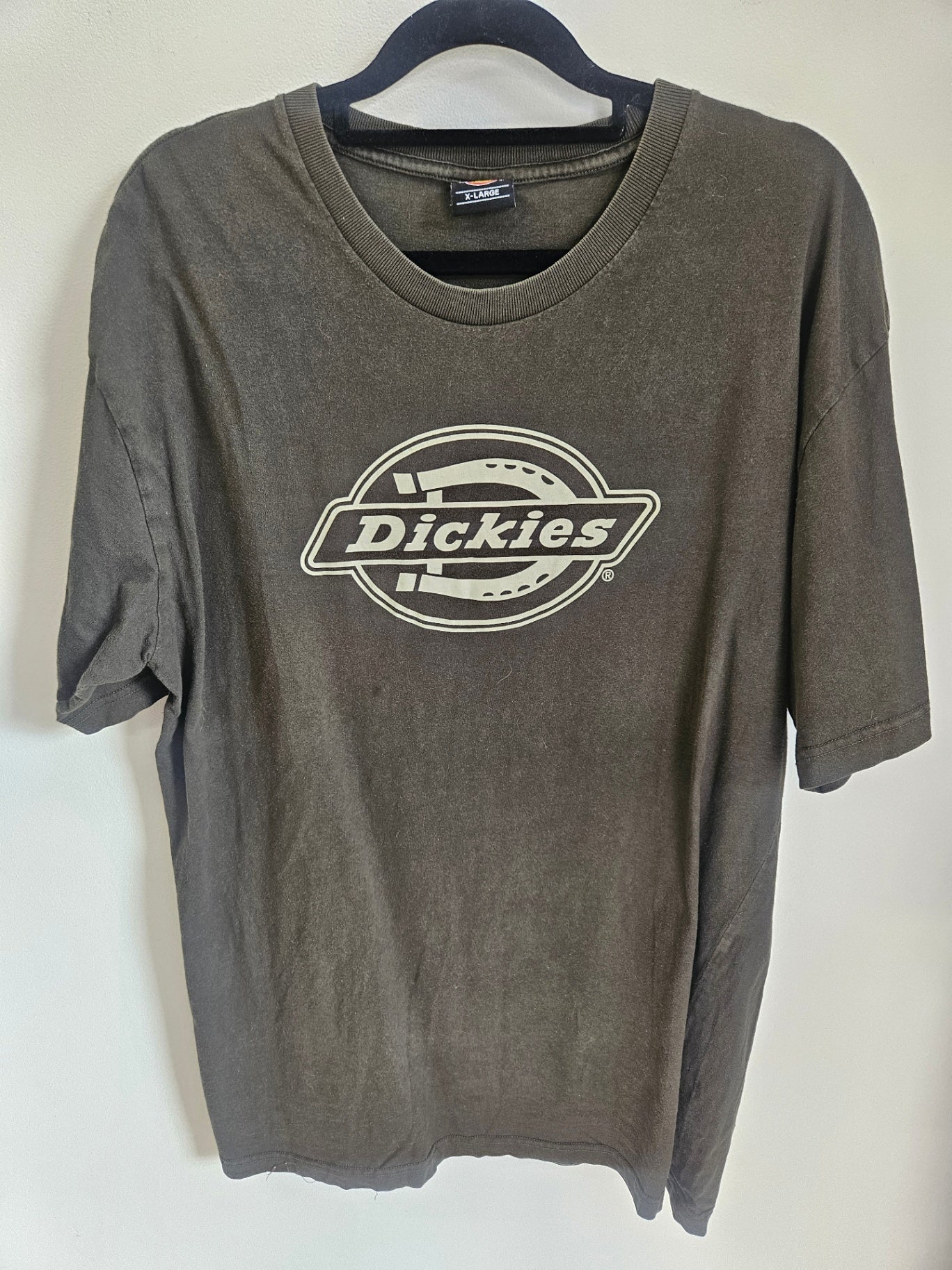 DICKIES COTTON T SHIRT KHAKI SIZE XL